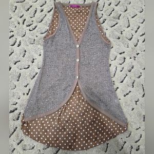 Vintage tunic vest